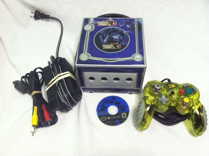 Nintendo GameCube Pokemon XD Skin system and Sonic Riders Disc Only
