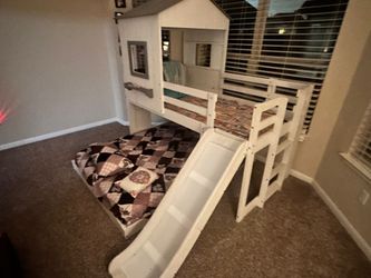 Kids Sliding Bunkbed