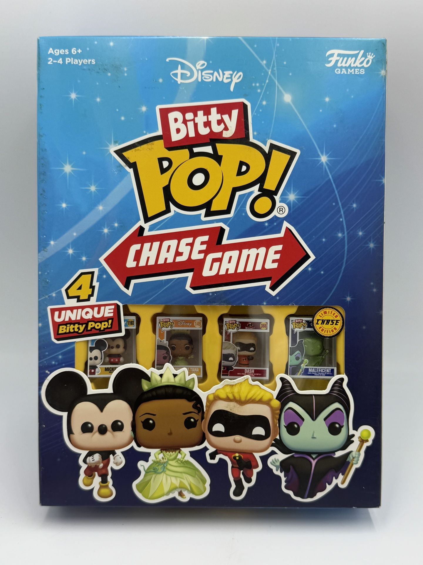 Disney Bitty Pop! Chase Game with Limited Edition Chase Maleficent Funko