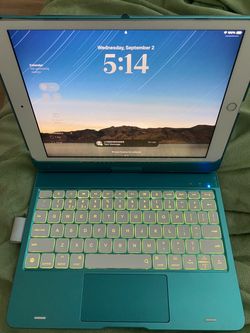 iPad 7th gen with keyboard case