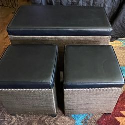 Storage Bench & Ottomans 