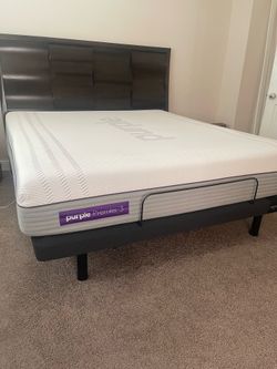 Cal King Purple Premier 3 + base + remote) 3 days only!!