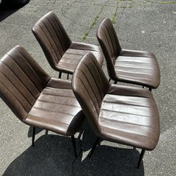 Bonded Leather Chairs