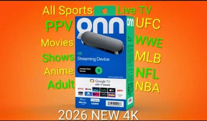 All Dodgers Raiders Games mlb NFL all Sports ufc mma  fire Google Onn tv stick box