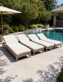 Restoration Hardware Pool Loungers