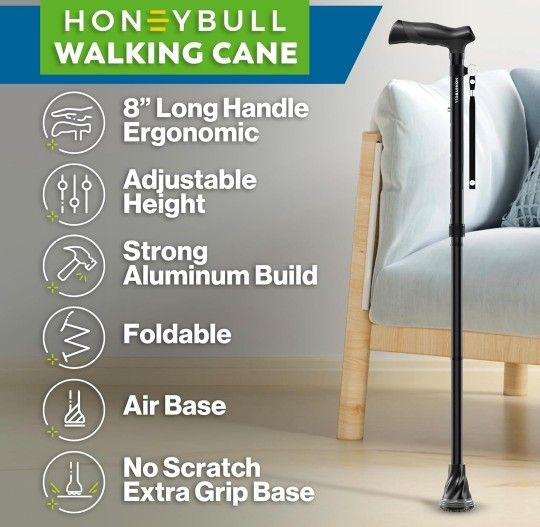 Foldable Cane New In Box