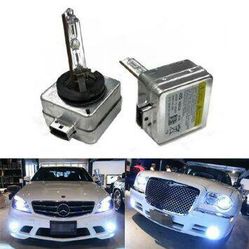 Replacement hid headlight bulbs for factory xenon system lights - and car headlight bulb size - BMW Mercedes to Acura tl Lexus is300 is350 gs300 etc