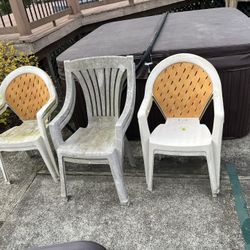 Plastic Outdoor Chairs🔥GREAT DEAL🔥