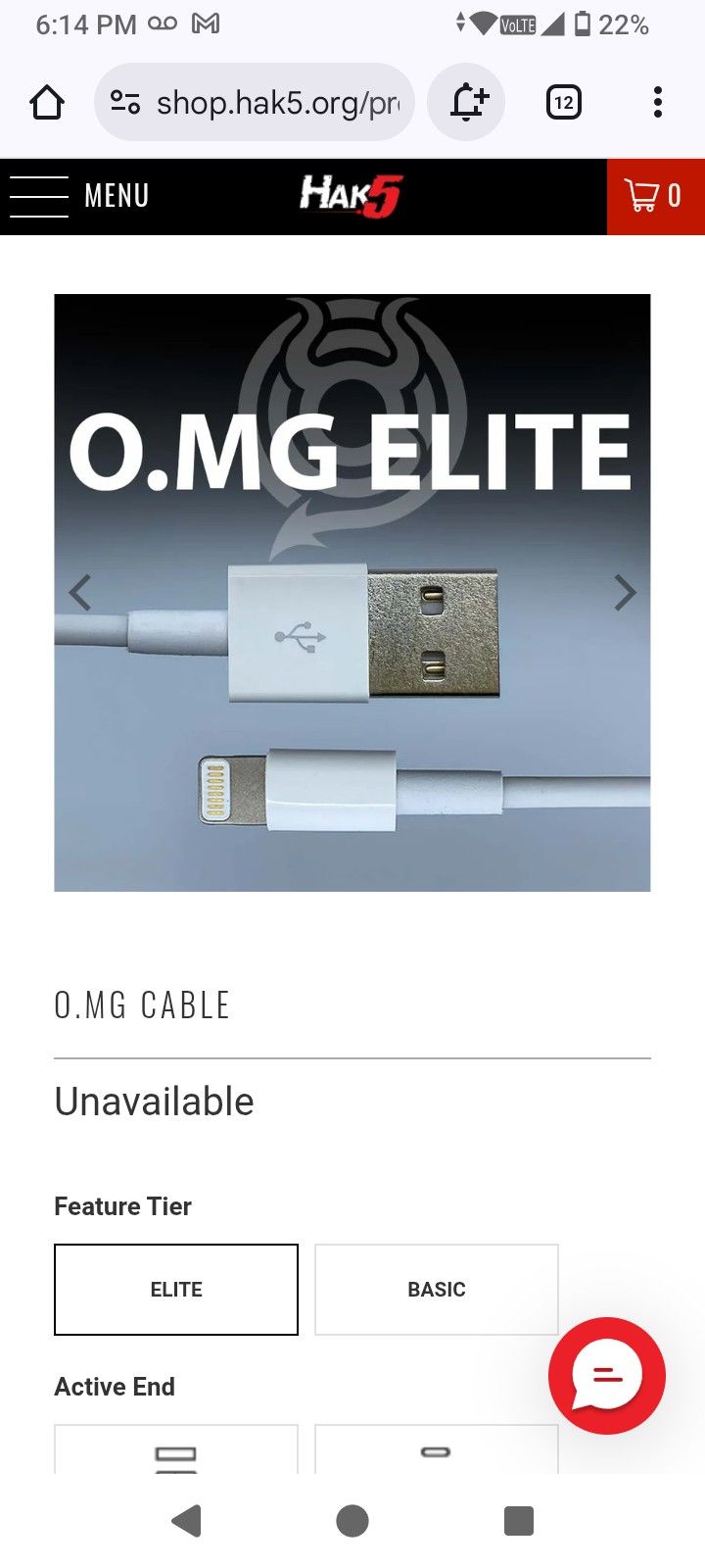 Hak5 OM.G Cable Elite