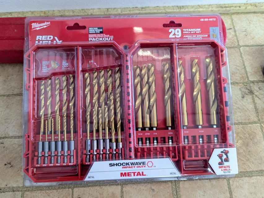 Milwaukee Drill Bit Set