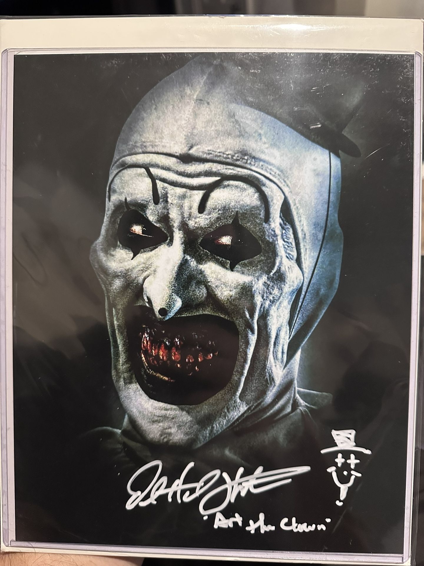 The Terrifier Autographed David Howard Thorton With COA