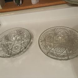 Vintage serving bowls