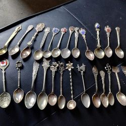 Antique/Vintage Silver Spoons 