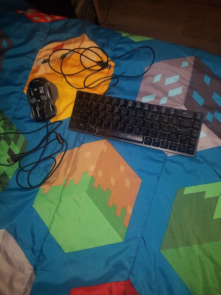 Keyboard, Mouse, And Mic
