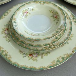 Beautiful Hand Painted China Set