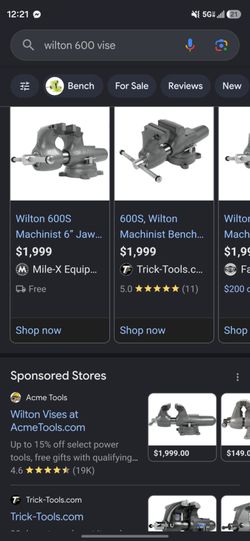 Wilton 600 vise