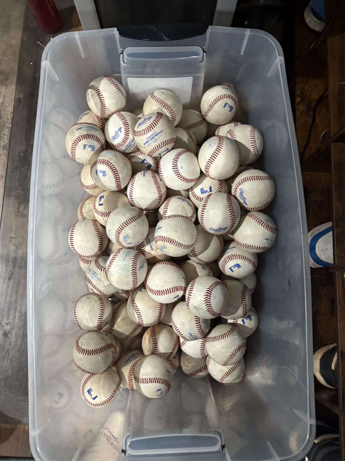 50 Minor League Baseballs