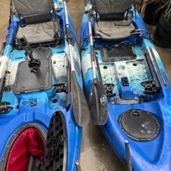 2 Brooklyn Kayak Co Fishing Kayaks – 10.5’ & 12’ – Ready to Fish! 