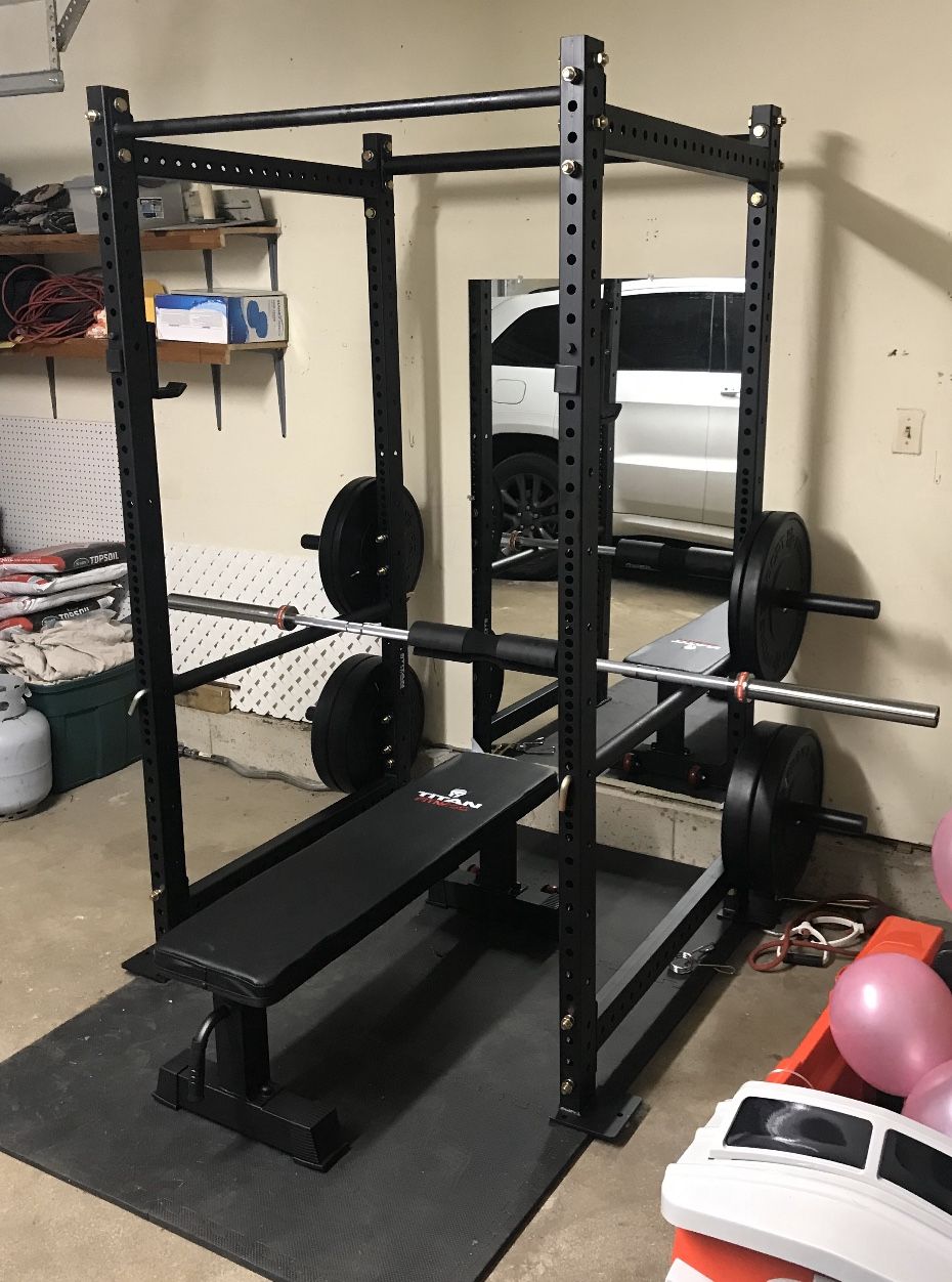 Titan squat rack for Sale in Lake Zurich, IL - OfferUp