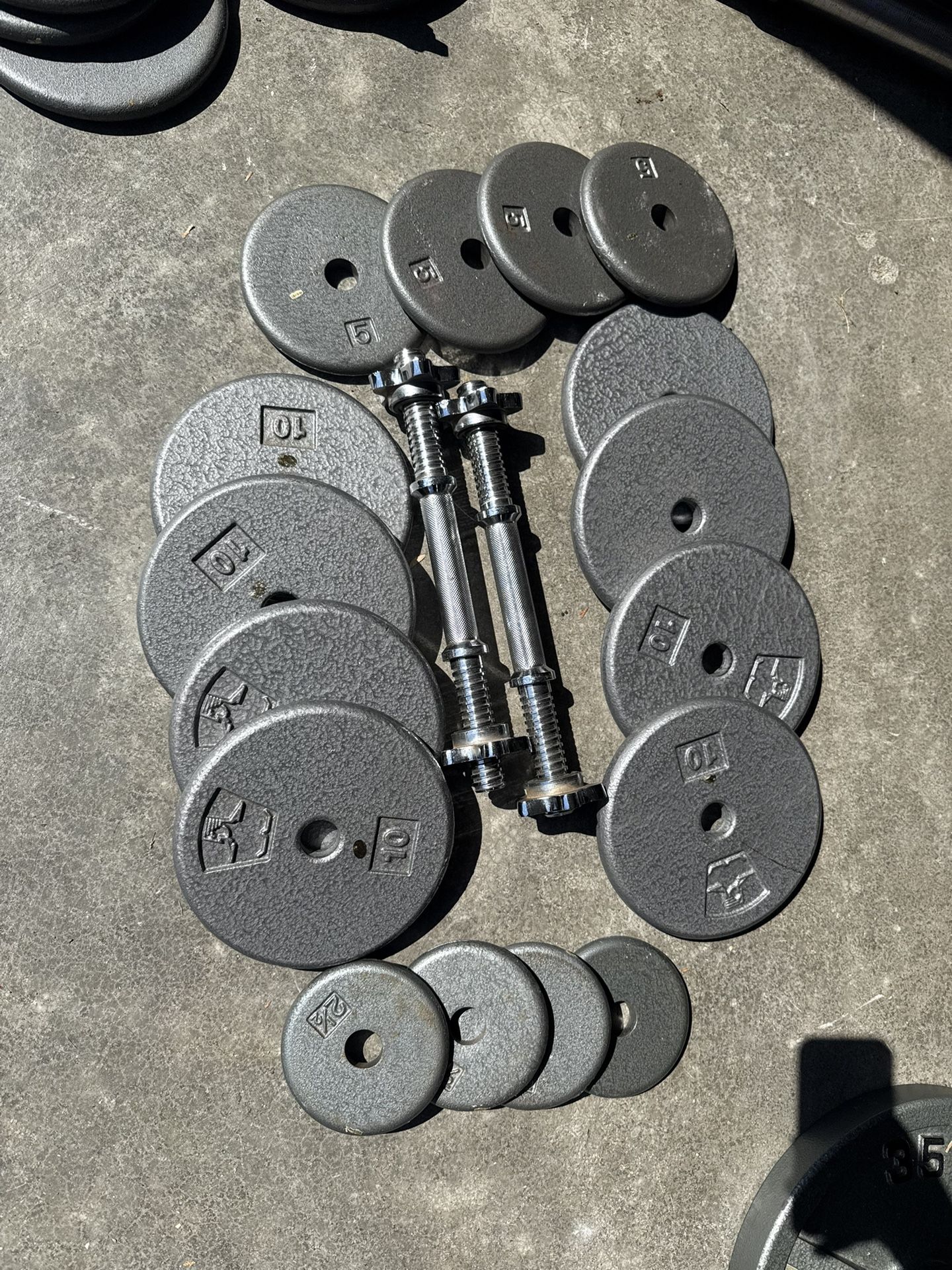 Dumbbells Weights Big Set