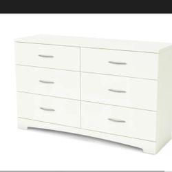 White Dresser With Mirror