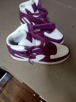 Af1 size 9.5 purple