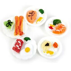 Minature Breakfast Plates 