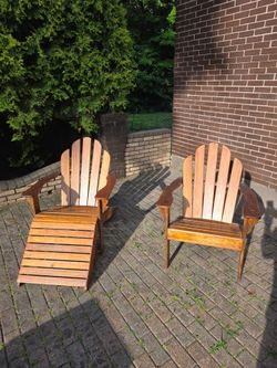 Solid Wood Adirondack chairs