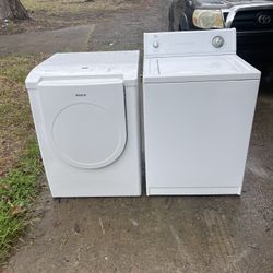 Washer And Dryer Everything Works Fine Delivery Available And Installation For Little Bit Extra Money Two Months Warranty $320