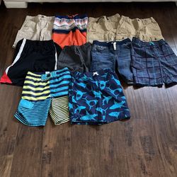 Boys Shorts, 4 Bathing Suits Size 7-8, Bathing Suits- Small 