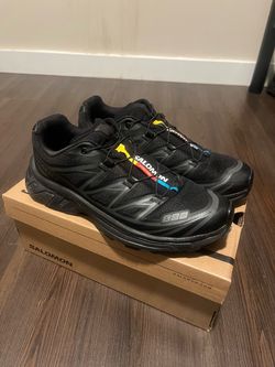 Salomon XT-6 Black Trail Sneakers