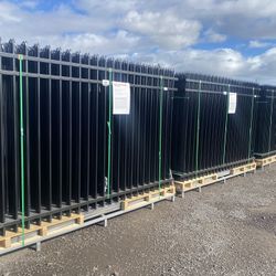 10Lx7H steel welded fence panels