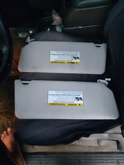 Sun Visors Toyota Camry And Lexus Es (contact info removed) -2006
