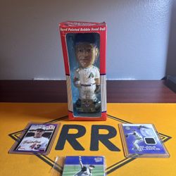 curt schilling lot world series bobblehead rc card game used jersey card