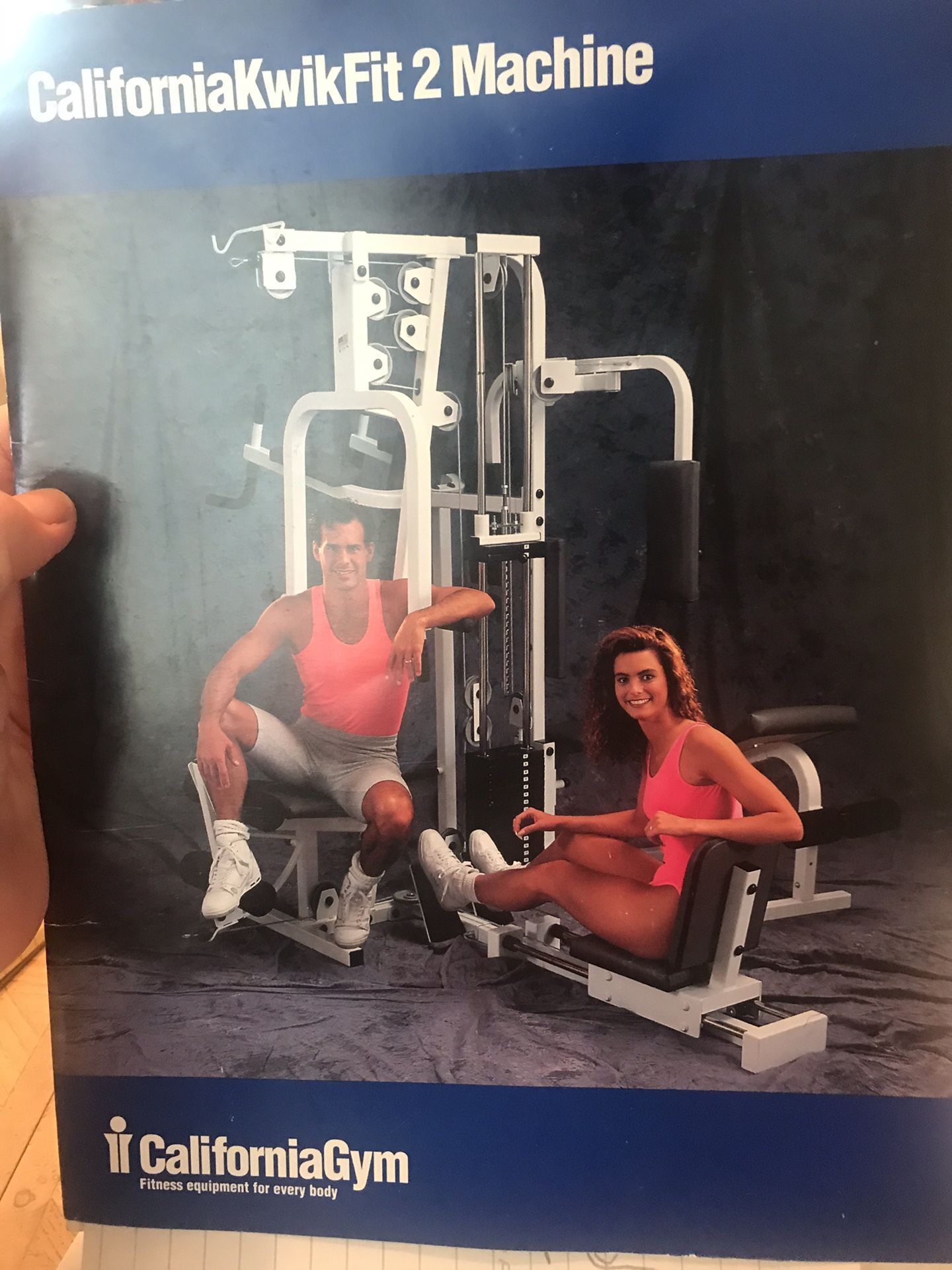 Home Gym (California Kwik fit 2 Machine)