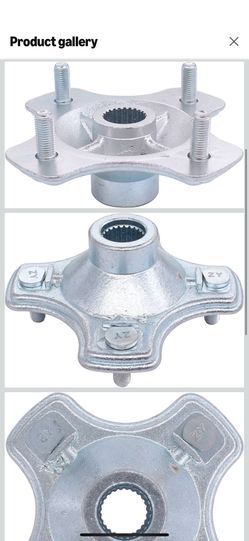 New ApplianPar Rear Axle Wheel Hub for Honda Rancher -2013, FourTrax -1992, Recon -2020, TRX200SX 1, TRX200D 1