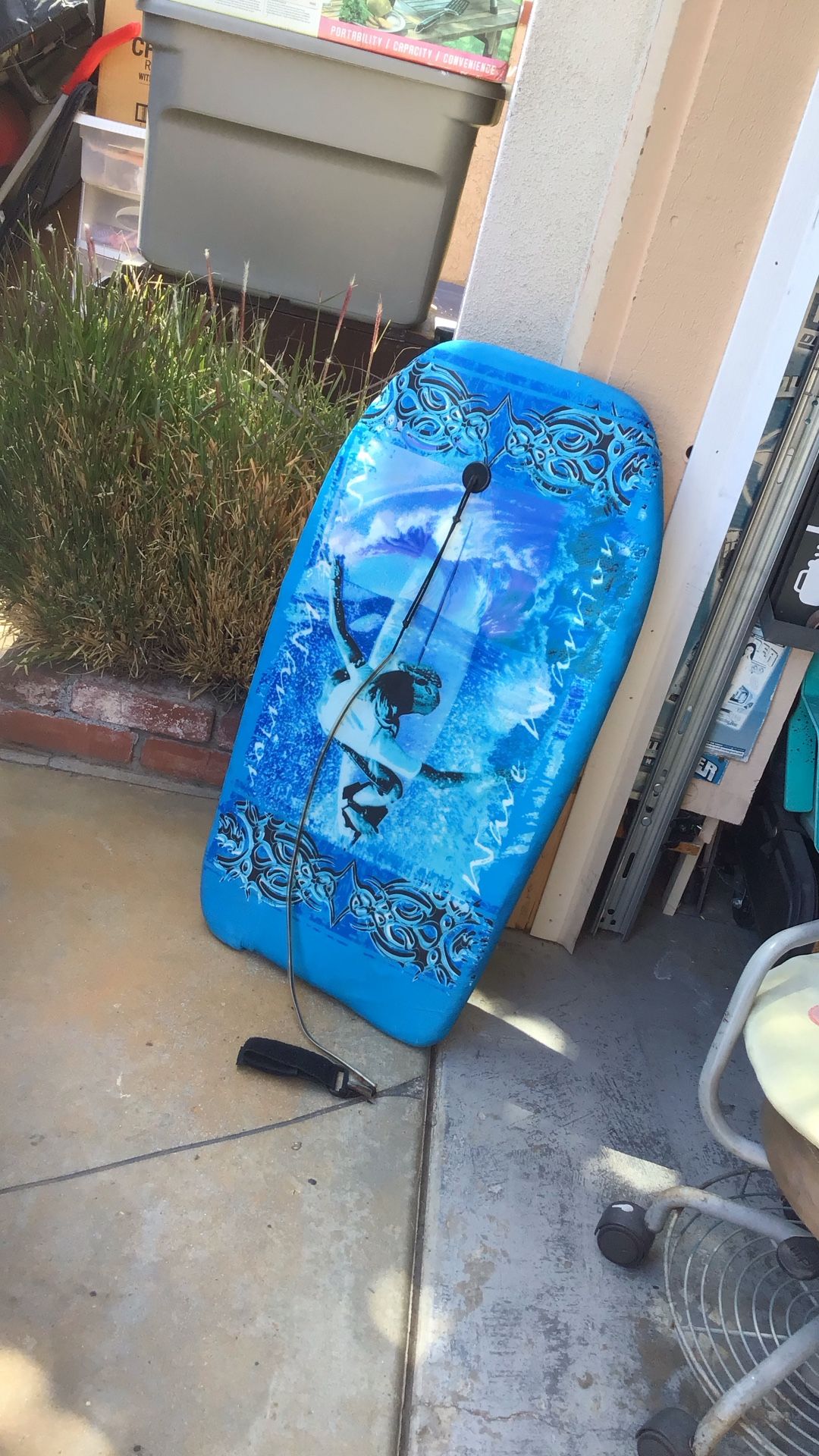 Boogie Board Size 33” Tall By 18” Wide