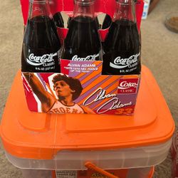 1993 Alvan  Adams  Phoenix Suns Champions Coke Bottles ( 6 ) Pack