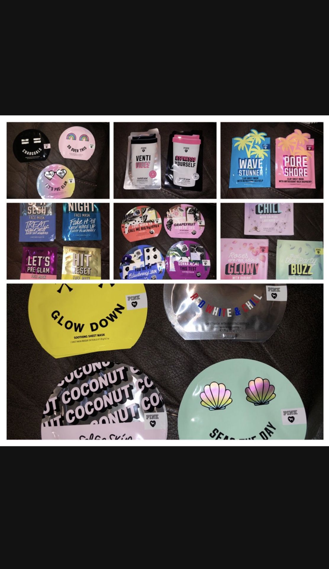 Victoria Secret And Pink Face Masks