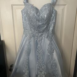 AnnyLee Blue Dress (Size M)