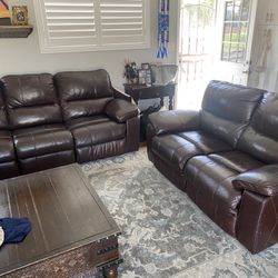 Reclining Couch And Loveseat !!!