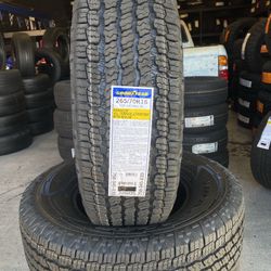 BRAND NEW SET OF GOODYEAR ALL TERRAIN TIRES 265/70r16