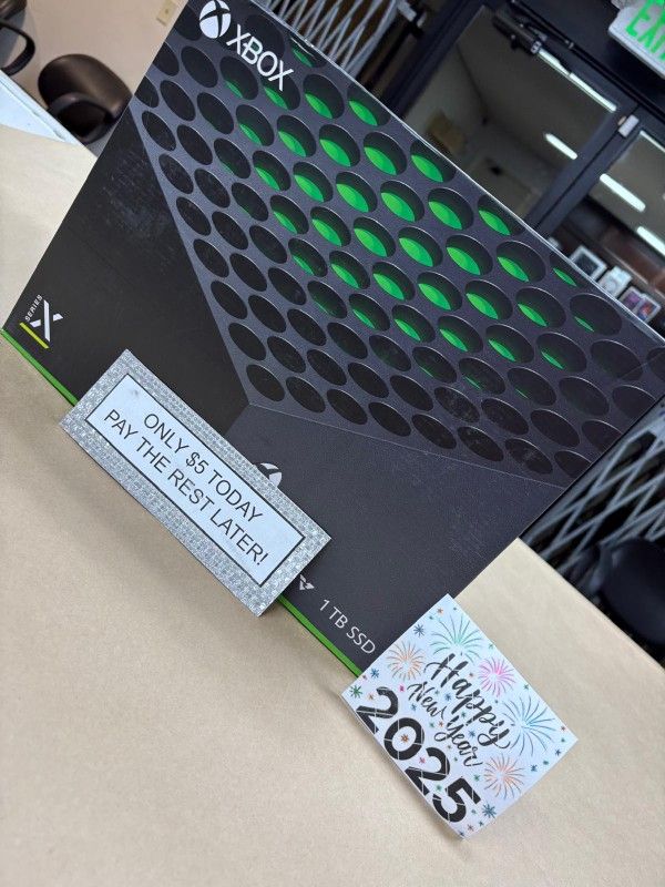 Xbox Series X Game Console New - Pay $1 today and pay the rest later -