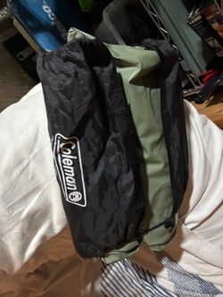Twin mattress, air mattress.