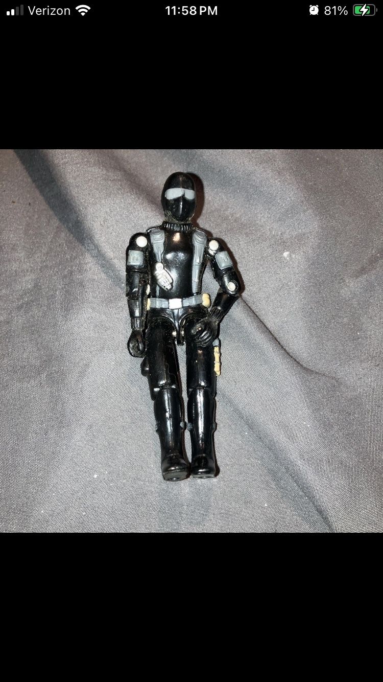 1997 ARAH G.I. JOE SNAKE EYES V8 COMMANDO TEAM PACK TRU EXCLUSIVE LOOSE