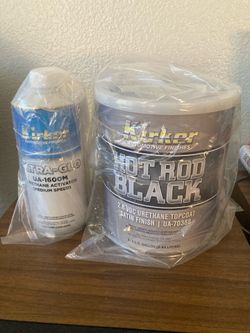 Hot Rod Black Base Coat + Activator