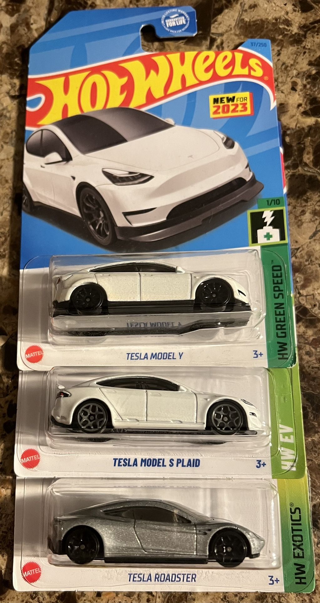 Tesla Hotwheels 
