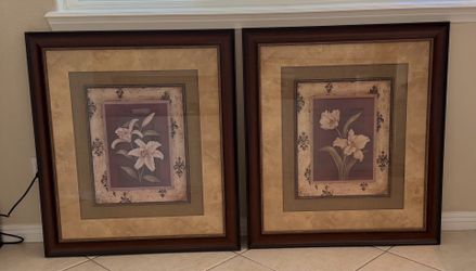 Wall Floral Prints
