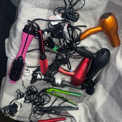 Blow Dryers, Straighteners, Curlers Whatever 
