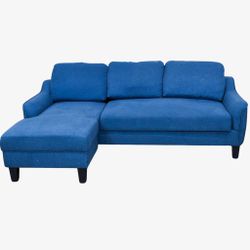Blue Sofa Sleeper Sectional
